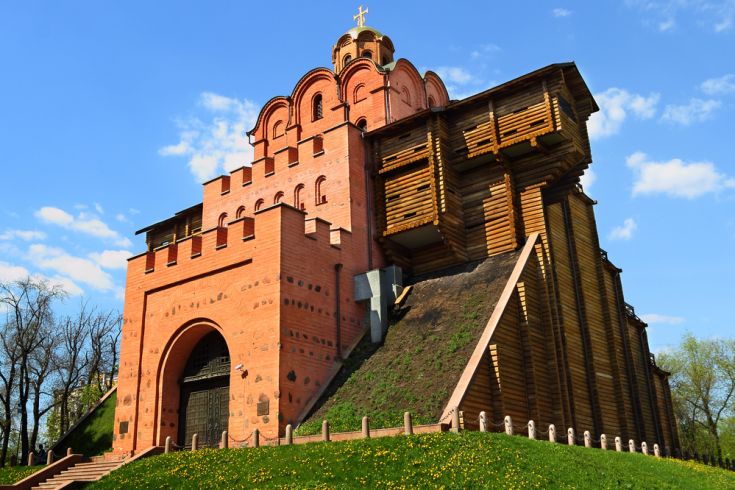 Kiev Adım Adım Gezi Rehberi Kısım 6: Golden Gate - Altın Kapı ve Kiev'in En Güzel Binaları